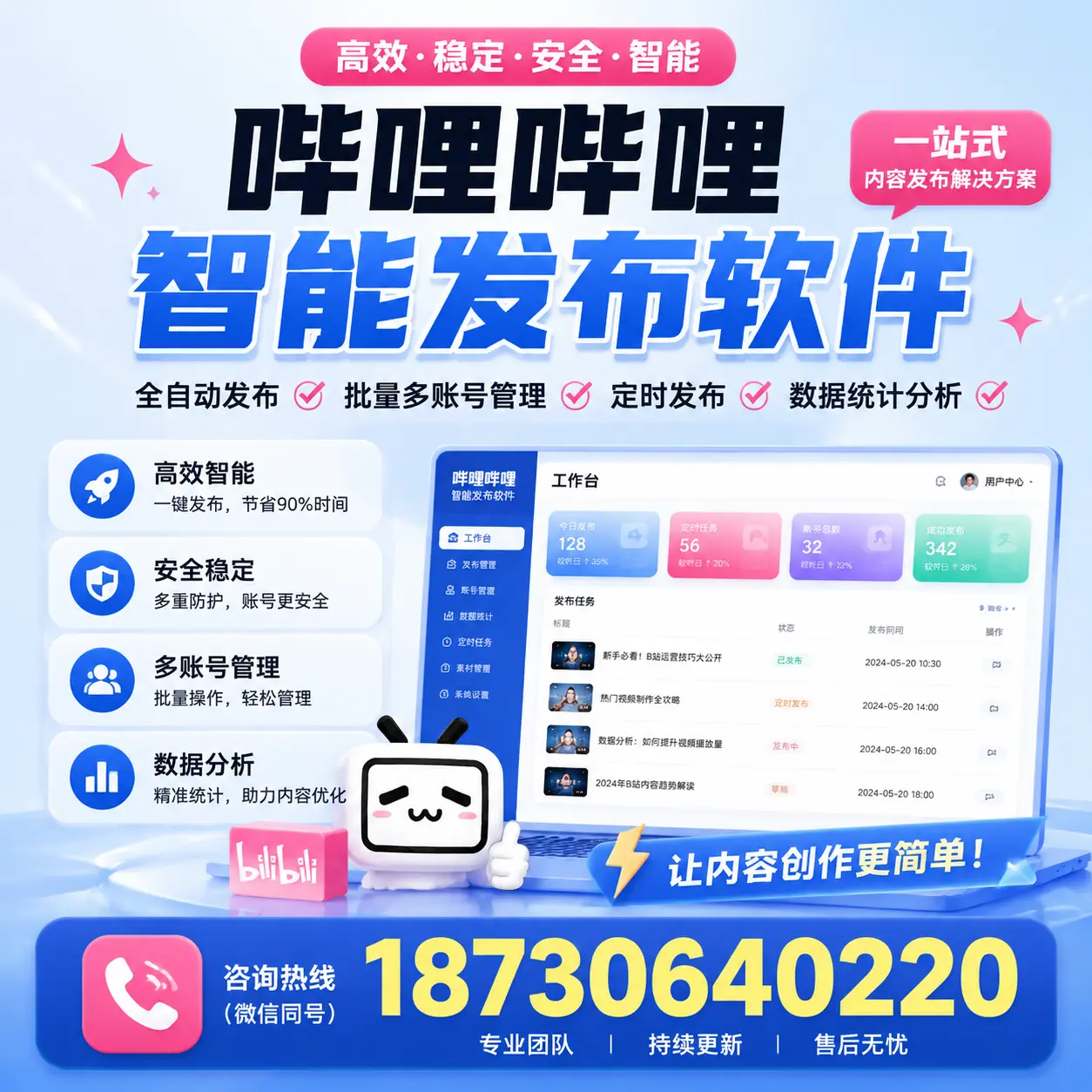 在 景德镇 利用哔哩哔哩智能发布软件实现营销目标的技巧